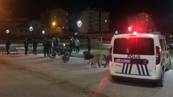 Karaman'da maganda dehşeti! Çocuk parkını hedef aldılar