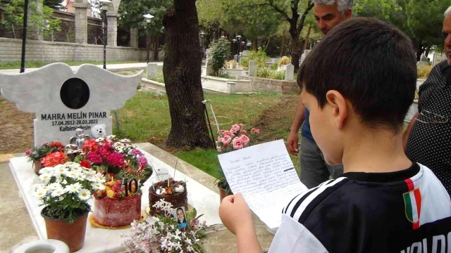 Ölümüyle Türkiye'yi yasa boğan Mahra'nın doğum günü mezarı başında kutlandı