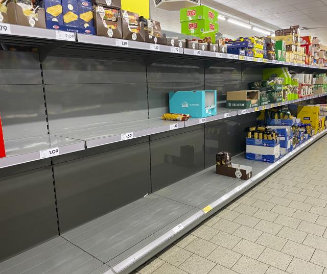 Almanya'da raflar boşaldı! Savaş yüzünden un ve ayçiçeği yağına ulaşmak neredeyse imkansız Almanya'da raflar boşaldı! Savaş yüzünden un ve ayçiçeği yağına ulaşmak neredeyse imkansız