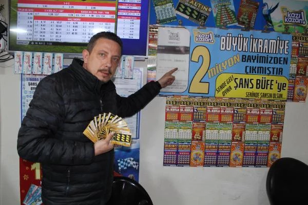Kazı Kazan'dan 2 milyon lira kazandı, veresiye defterindeki borçları ödedi