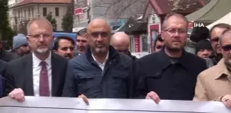 Kütahya Sivil Toplum Kuruluşları Dayanışma Platformu'ndan Mescid-i Aksa saldırılarına yönelik tepki
