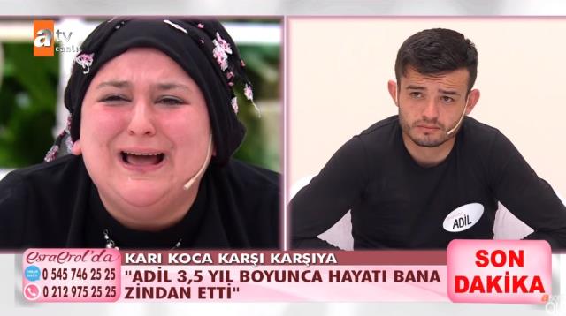 Esra Erol'un canlı yayında olay çıktı! Öfkeli adam, canlı yayında eski karısına şiddet uyguladı Esra Erol'un canlı yayında olay çıktı! Öfkeli adam, canlı yayında eski karısına şiddet uyguladı