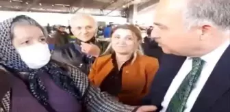 CHP'li Gök'e Dert Yanan Bir Yurttaş: 'Eşim Emekli, Çocuklarım Okumuş Evde Yatıyor, Benim Kazanım Boş'