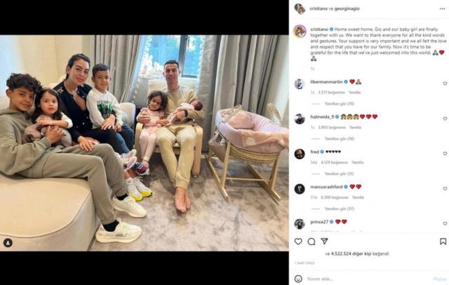 Evlatlarına sarıldı! Oğlunu toprağa veren Cristiano Ronaldo'dan ilk paylaşım