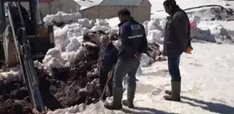 Ulaşım sağlanamayan mahalledeki su sıkıntısı 2 ay sonra giderildi