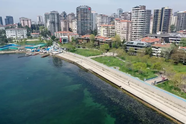 İstanbul'da bazı sahillerde müsilaj benzeri kirlilik görüldü