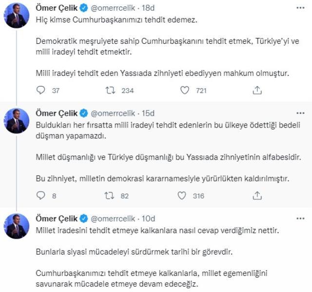 Son Dakika! AK Parti Sözcüsü Çelik'ten CHP'li Özgür Özel'e tepki: Hiç kimse Cumhurbaşkanımızı tehdit edemez