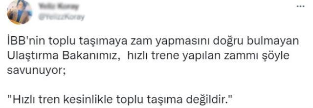 Bakan Karaismailoğlu'ndan canlı yayında dikkat çeken sözler: Hızlı tren, toplu taşıma değildir