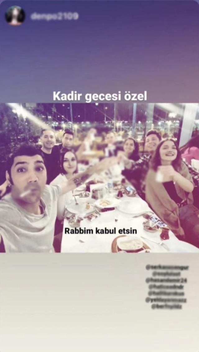 Pegasus çalışanları olduğu iddia edilen grup alkol masasında Kadir Gecesi'ne dil uzattı! Tepki yağıyor