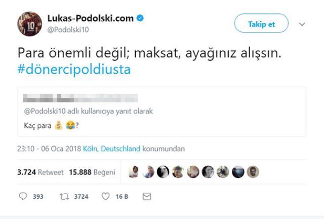 Podolski Almanya'yı karıştırdı! Dönere yaptığı okkalı zam tepki çekti