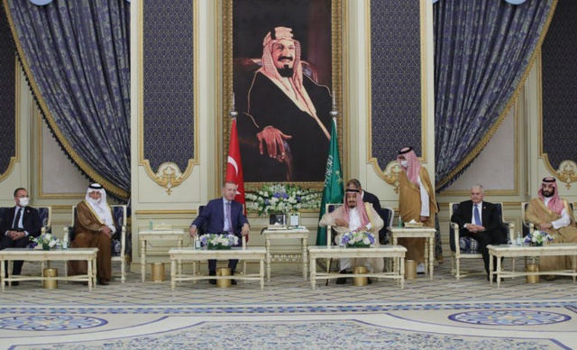 Cumhurbaşkanı Erdoğan'ın Suudi Arabistan ziyareti dünya basınında geniş yankı buldu Cumhurbaşkanı Erdoğan'ın Suudi Arabistan ziyareti dünya basınında geniş yankı buldu