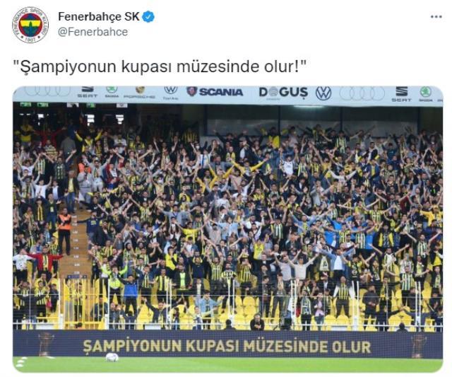 Fenerbahçe'den Trabzonspor'a olay gönderme! İşte reklam panolarındaki o yazı