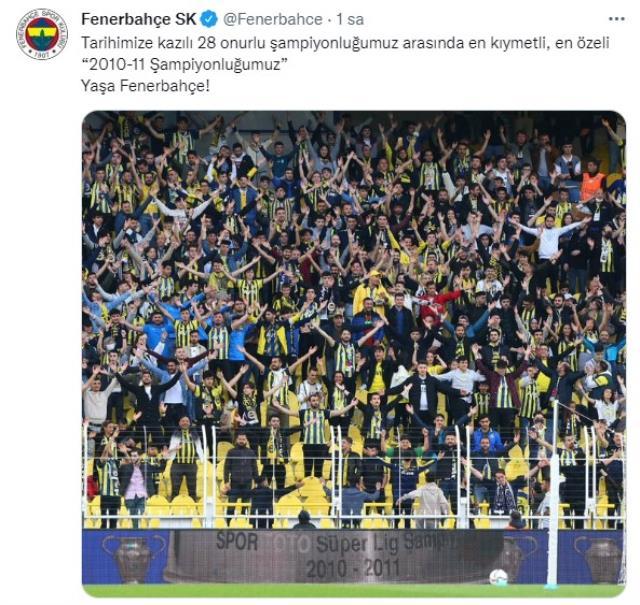 Fenerbahçe'den Trabzonspor'a olay gönderme! İşte reklam panolarındaki o yazı