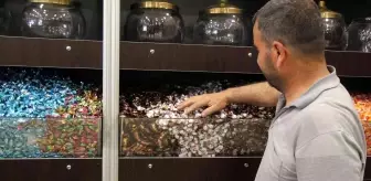 Mardin'de bayram şekeri ve çikolata satışlarında esnafın yüzü güldü