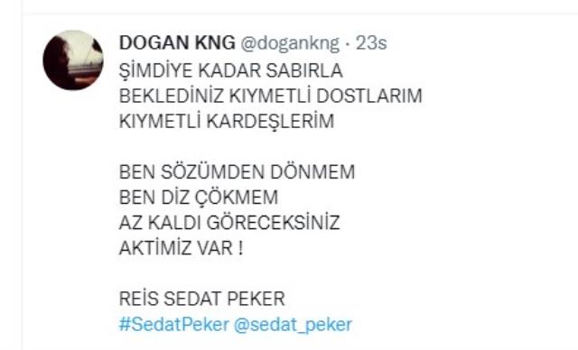 Sedat Peker'e yakın isimlerden 'tik tak' paylaşımları: Seçim öncesi yeni videolar mı geliyor?