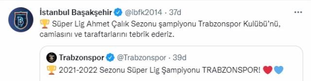 Trabzonspor'a spor, sanat, siyaset camiasından tebrik mesajları yağıyor Trabzonspor'a spor, sanat, siyaset camiasından tebrik mesajları yağıyor