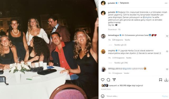 Gülse Birsel, Cem Yılmaz'la yıllar önce fotoğrafını paylaştı! Görenler tanımakta güçlük çekti