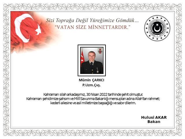 Son Dakika: Pençe-Kilit operasyonundan acı haber: 1 asker şehit Son Dakika: Pençe-Kilit operasyonundan acı haber: 1 asker şehit