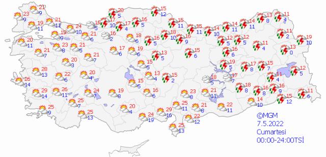 Bayram planı yapanlar dikkat! Meteoroloji sağanak yağış için saat verdi Bayram planı yapanlar dikkat! Meteoroloji sağanak yağış için saat verdi