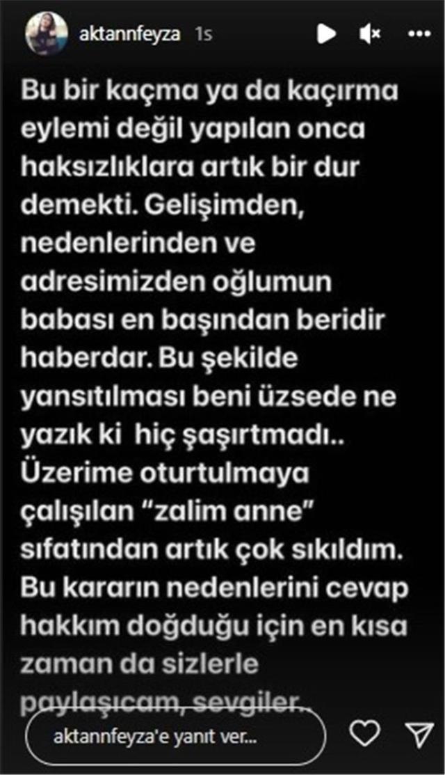 Feyza Aktan...ÖZCAN DENİZ'E YANIT GECİKMEDİ! Feyza Aktan...ÖZCAN DENİZ'E YANIT GECİKMEDİ!