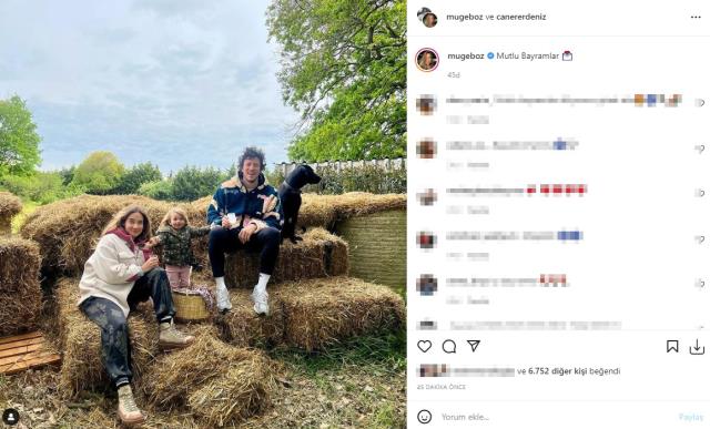 Ünlü isimler Ramazan Bayramı'nı aileleriyle kutladı! Eşini kaybeden Ece Erken'in paylaşımı ise duygulandırdı