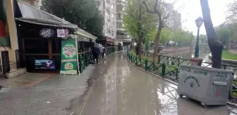 Eskişehir yağmur ve doluya teslim