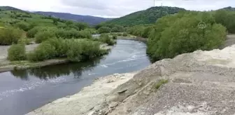 BALIKESİR - Susurluk'taki rengi siyaha dönen Simav Çayı'nda kirlilik sürüyor