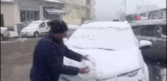Çıldır'da yoğun kar yağışı etkili oldu