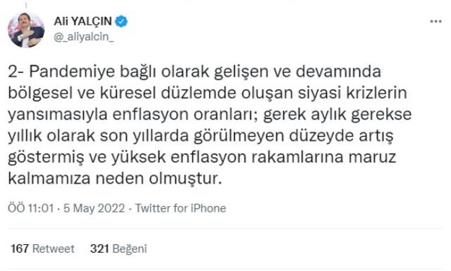 Memur-Sen Genel Başkanı Ali Yalçın: Eşel-Mobil sistemi şart