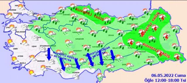 6 Mayıs Cuma günü hava nasıl olacak?