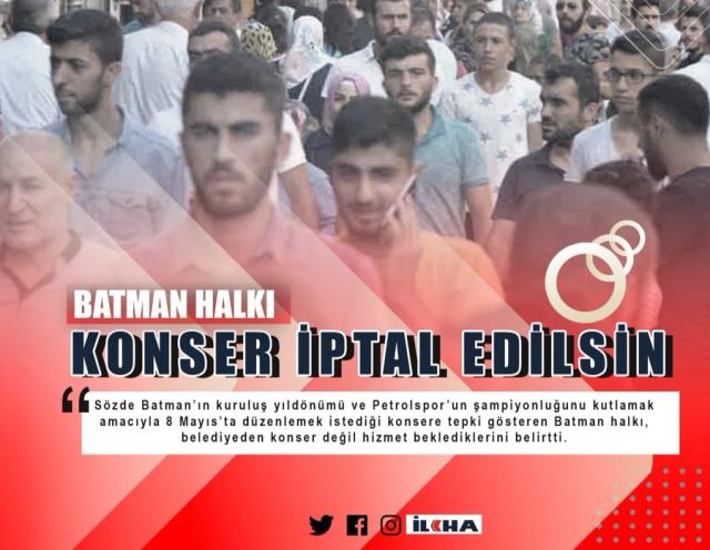 Batman'da üç partiden 'Hande Yener'i istemiyoruz' kampanyası: Petrolspor şampiyonluk konserinde sahne alacak Batman'da üç partiden 'Hande Yener'i istemiyoruz' kampanyası: Petrolspor şampiyonluk konserinde sahne alacak