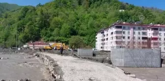 KASTAMONU - Bozkurt'ta geçici köprülerden ikisi yeniden ulaşıma açıldı