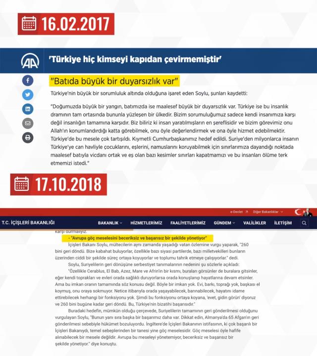 Bakan Soylu'dan sığınmacılar konusunda kendisine 'Günaydın' diyen Kılıçdaroğlu'na yanıt: Sizin dediklerinizi yazsak makina yanar Bakan Soylu'dan sığınmacılar konusunda kendisine 'Günaydın' diyen Kılıçdaroğlu'na yanıt: Sizin dediklerinizi yazsak makina yanar