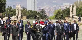 Kazakistan Cumhurbaşkanı Tokayev, Anıtkabir'i ziyaret etti