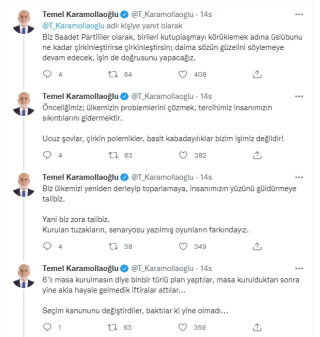 Temel Karamollaoğlu, 'sığınmacı' tartışmasına Cemil Meriç'i hatırlatarak katıldı: Üslubumuz kimliğimizdir!