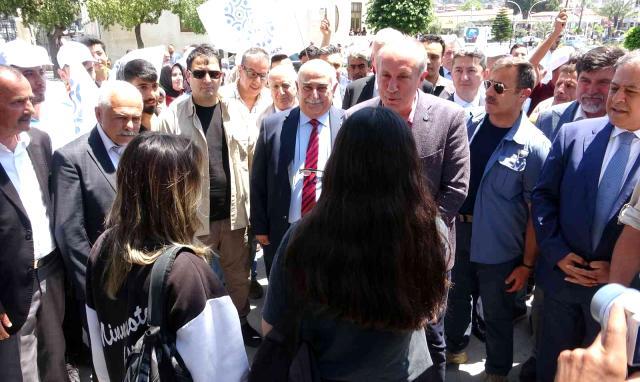 Muharrem İnce Hatay'da Cumhurbaşkanı Erdoğan'ı eleştirdi: Cebinizden aldığı parayı bankaların kasasına koyuyor Muharrem İnce Hatay'da Cumhurbaşkanı Erdoğan'ı eleştirdi: Cebinizden aldığı parayı bankaların kasasına koyuyor