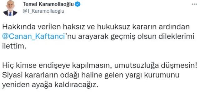 Canan Kaftancıoğlu'na verilen cezanın onanması büyük yankı uyandırdı! Siyasi isimlerden peş peşe açıklama