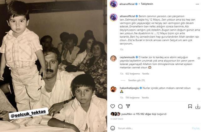 Selçuk Tektaş doğum gününde unutulmadı! Eşi ve Alişan'ı paylaşımı yürek dağladı Selçuk Tektaş doğum gününde unutulmadı! Eşi ve Alişan'ı paylaşımı yürek dağladı