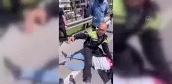 Son dakika haberleri | Tesadüfen geçtiği olay yerinde kazazedenin hayatını kurtardı