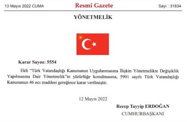 Türk vatandaşlığına geçmek için alınması gereken konut fiyatı 400 bin dolara yükseltildi