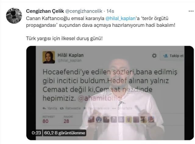 Yargıtay'ın 9 yıl önceki tweetleri nedeniyle cezasını onayladığı Kaftancıoğlu kararı emsal olabilir mi?