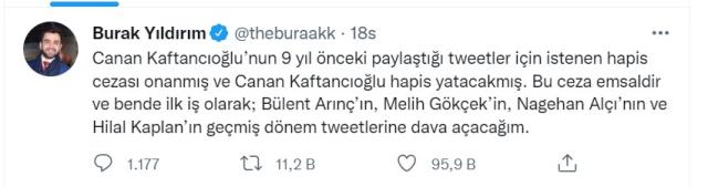 Yargıtay'ın 9 yıl önceki tweetleri nedeniyle cezasını onayladığı Kaftancıoğlu kararı emsal olabilir mi?