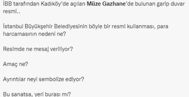 İBB, Müze Gazhane'deki tepki çeken duvar kağıtlarını kaldırdı! AK Parti milletvekili Kadak, bizzat gidip kontrol etti