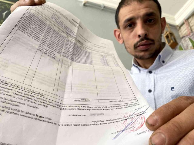 Kimliğini kaybedenler dikkat! Kocaeli'de zihinsel engelli vatandaşa 7,5 milyon TL vergi borcu!