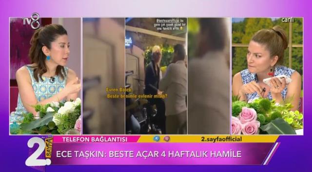 Beste Açar, 2 aylık aşkından evlilik teklifi aldı! Sevgilisinin eski eşi bombayı patlattı: Beste hamile ama Evren'in çocuğu olmuyor Beste Açar, 2 aylık aşkından evlilik teklifi aldı! Sevgilisinin eski eşi bombayı patlattı: Beste hamile ama Evren'in çocuğu olmuyor