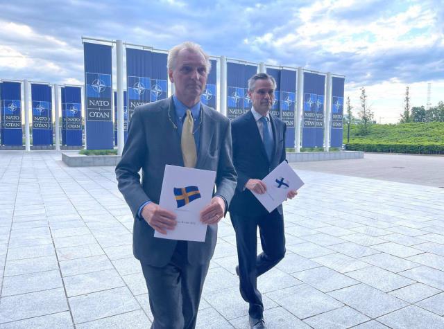 Son Dakika: Finlandiya ve İsveç, NATO üyeliği için resmi başvuru yaptı