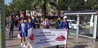 Spor Tırmanış 2022 Balkan Şampiyonası, Efeler'de Başladı