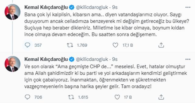 Kılıçdaroğlu'ndan Maltepe mitinginin ardından gece yarısı paylaşımı: Bu saatten sonra değişemem