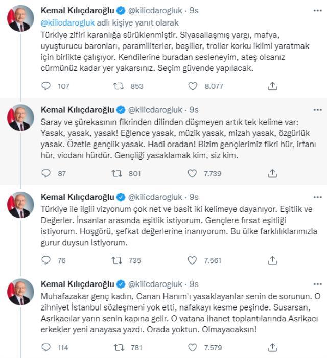 Kılıçdaroğlu'ndan Maltepe mitinginin ardından gece yarısı paylaşımı: Bu saatten sonra değişemem