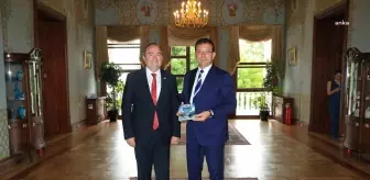 Artvin Belediye Başkanı Elçin, İbb Başkanı İmamoğlu'nu Ziyaret Etti